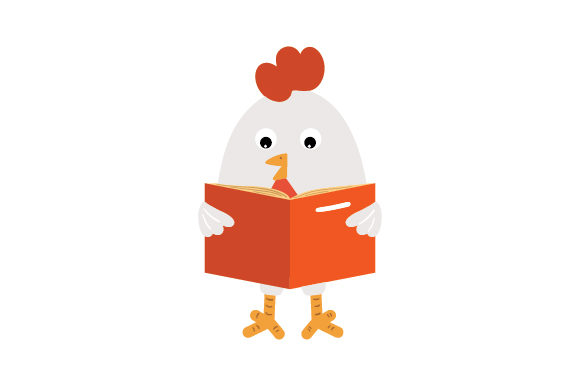 Chicken Reading a Book: An Embroidery Design Review