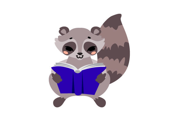 Racoon Reading Book: An Embroidery Design Review