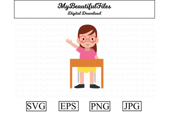 School Girl Kawaii Clipart: Cute, But Ready for Real Embroidery?