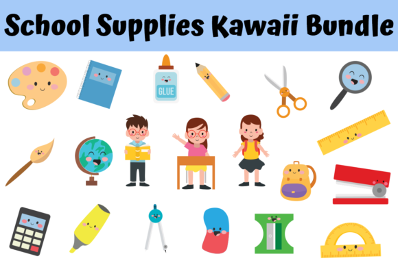School Supplies Kawaii Bundle: An Embroidery Review