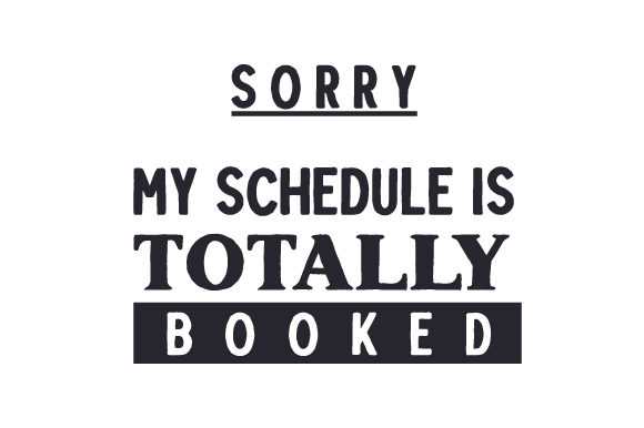 Sorry My Schedule is Totally Booked: Design Review
