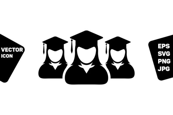 Student Icon Vector Female Group Persons: A Practical Embroidery Review