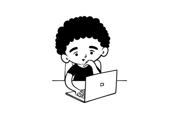 Student on Laptop: An Embroidery Design Review
