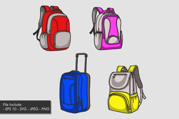 Testing the Bags Vector Illustration for Real Embroidery Use
